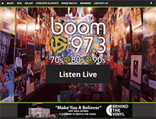 Tablet Screenshot of boom973.com